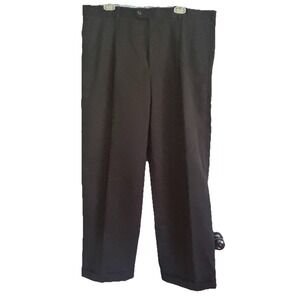 AXIST Men's Black‎ Nice Dress Pants 40X30 Leg Cuff